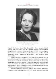 Tegualda Pino Barrios, "Gladys Thein" [editora] (Curicó, 1906 – Buenos Aires, 1969) [Semblanza] / María Paz Vera Farfal | Biblioteca Virtual Miguel de Cervantes