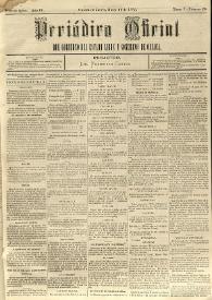 Periódico Oficial del Gobierno del Estado Libre y Soberano de Oaxaca. Primera época, año IV, Tomo V, núm. 20, marzo 11 de 1885 | Biblioteca Virtual Miguel de Cervantes