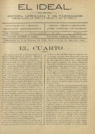 El Ideal : revista literaria y de variedades dedicada al bello sexo y al pueblo. Tomo I, núm. 5, 21 de febrero de 1904 | Biblioteca Virtual Miguel de Cervantes