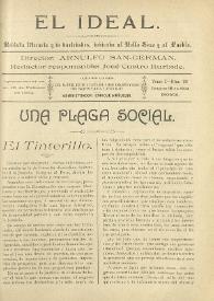 El Ideal : revista literaria y de variedades dedicada al bello sexo y al pueblo. Tomo I, núm. 38, 16 de octubre de 1904 | Biblioteca Virtual Miguel de Cervantes