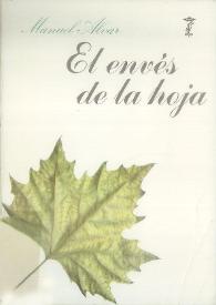 El envés de la hoja / Manuel Alvar | Biblioteca Virtual Miguel de Cervantes