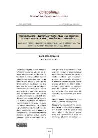 Crisis orgánica, hegemonía y populismo. Una reflexión sobre el ensayo político español contemporáneo / David Soto Carrasco | Biblioteca Virtual Miguel de Cervantes