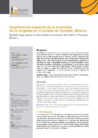 Organización espacial de la economía de la langosta en el estado de Yucatán, México / José María Casado Izquierdo, José Manuel Crespo Guerrero | Biblioteca Virtual Miguel de Cervantes