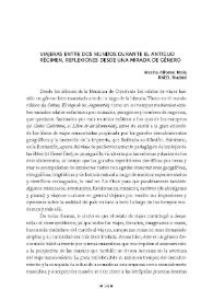 Viajeras entre dos mundos durante el Antiguo Régimen. Reflexiones desde una mirada de género
 / Marina Alfonso Mola | Biblioteca Virtual Miguel de Cervantes