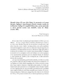 Ricardo Labra. "El caso Alas Clarín. La memoria y el canon literario". Epílogo 1: Jean-François Botrel, 'Ironía y poder de la Historia'. Epílogo 2: Leopoldo Tolivar Alas, '¿Caso particular
o causa general contra una ciudad?'. Luna de Abajo. Oviedo. 2021 [reseña bibliográfica} / Yvan Lissorgues  | Biblioteca Virtual Miguel de Cervantes