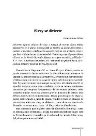 El rey se divierte / Vicente Blasco Ibáñez | Biblioteca Virtual Miguel de Cervantes