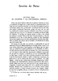 Octavio Paz: El escritor y la experiencia poética / Jorge Rodríguez Padrón | Biblioteca Virtual Miguel de Cervantes