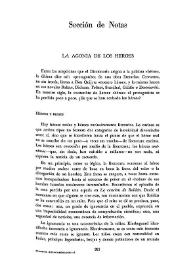 La agonía de los héroes / Ramón Nieto | Biblioteca Virtual Miguel de Cervantes