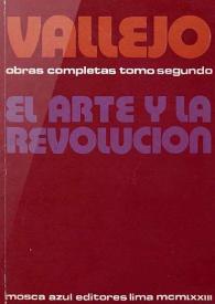 El arte y la revolución / César Vallejo | Biblioteca Virtual Miguel de Cervantes