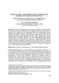 Decir con música: Reflexiones sobre la organización retórica de las obras instrumentales  / Carlos Martínez Domingo | Biblioteca Virtual Miguel de Cervantes