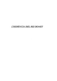 L'herència del rei Bonet / Eduard Escalante ; edició a cura de Josep Lluís i Rodolf Sirera | Biblioteca Virtual Miguel de Cervantes