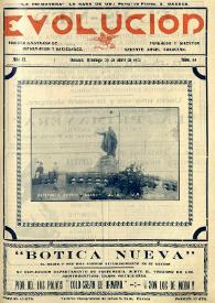 Evolución : revista ilustrada de información y variedades. Año II, núm. 63, 29 de abril de 1923 | Biblioteca Virtual Miguel de Cervantes