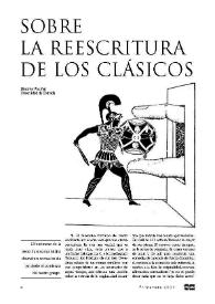 Sobre la reescritura de los clásicos  / Andrés Pociña  | Biblioteca Virtual Miguel de Cervantes