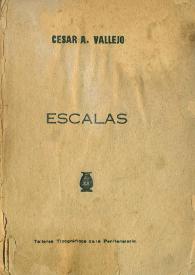 Escalas / César A. Vallejo | Biblioteca Virtual Miguel de Cervantes