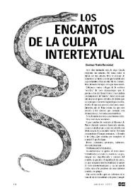  Los encantos de la culpa intertextual  / Santiago Martín Bermúdez  | Biblioteca Virtual Miguel de Cervantes