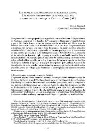 Los animales también participan en la historia global. Las primeras importaciones de bovinos a América a partir del segundo viaje de Cristóbal Colón (1493) / Claude Guintard | Biblioteca Virtual Miguel de Cervantes